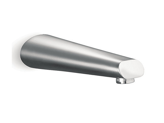 Kohler - Complementary™  Bath Spout, Without Diverter, Flat Face Long In Polished Chrome